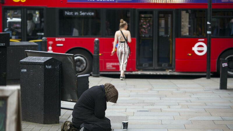 homeless londra