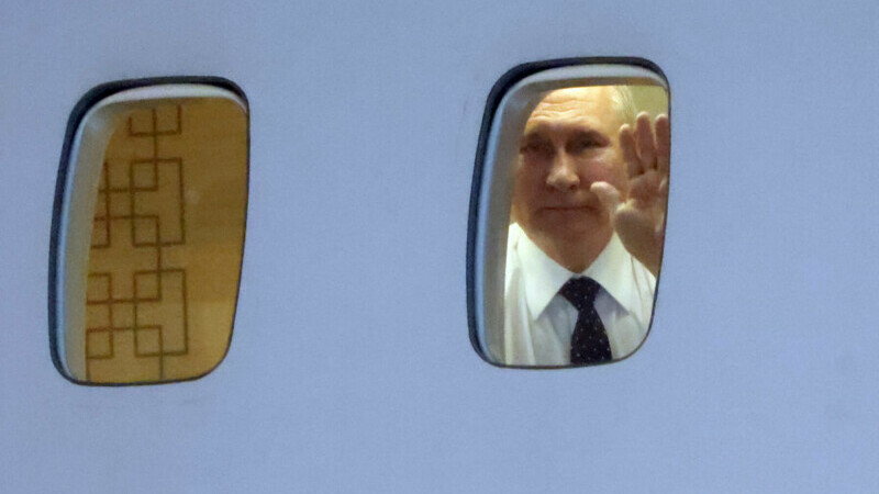 putin avion