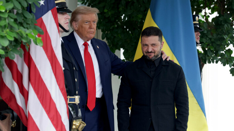 Donald Trump și Volodimir Zelenski