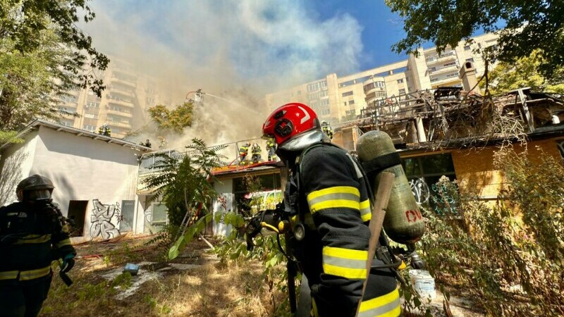 Incendiu fost restaurant