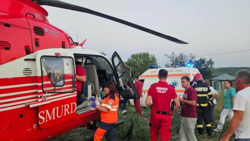 Vaslui: Copil în stare gravă după ce a căzut de pe o trotinetă electrică