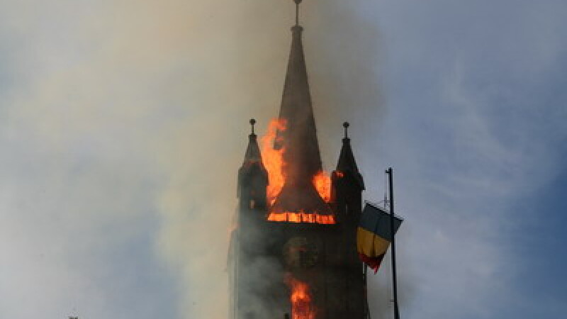 Incendiu biserica