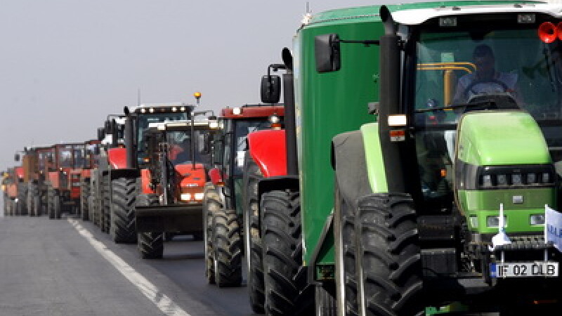 Protest tractoare