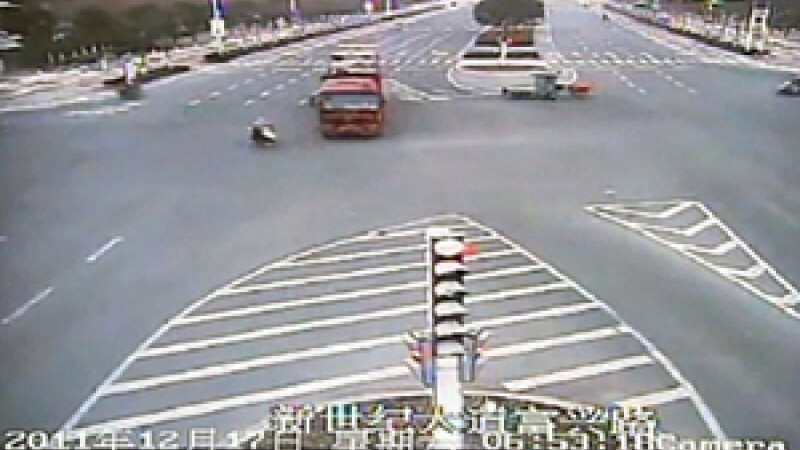 Accident in China