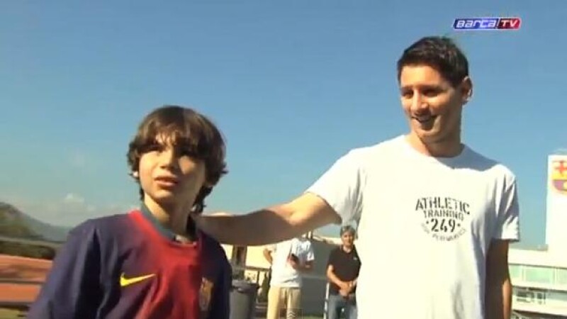 Gabriel Muniz si Messi