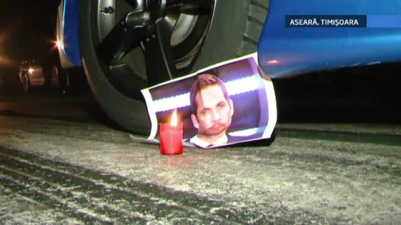 Paul Walker in memoriam la Timisoara