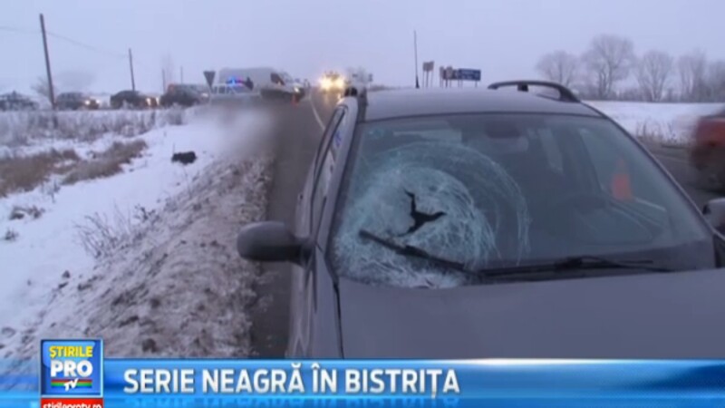 Ziua de ieri a fost una cu ghinion pe soselele din Bistrita-Nasaud