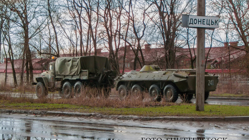 echipament militar in Donetk