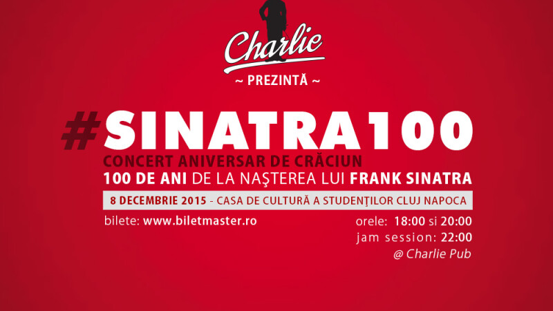 Sinatra omagiat la Cluj prin 2 concerte aniversare de jazz, la 100 de ani de la nasterea sa