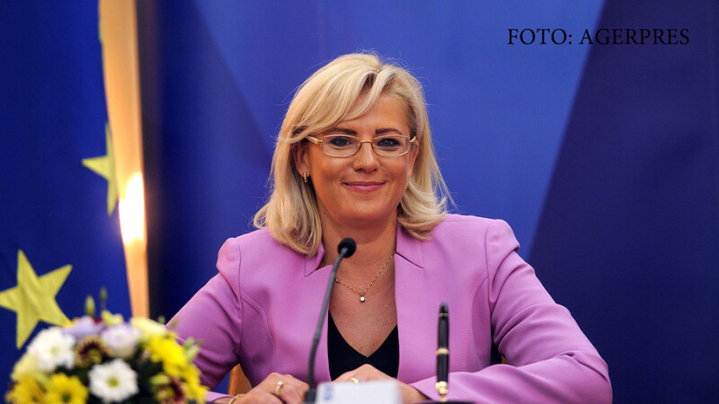 Comisarul european pentru politici regionale, Corina Cretu