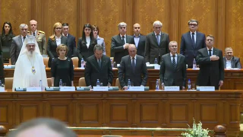sedinta solemna in Parlament