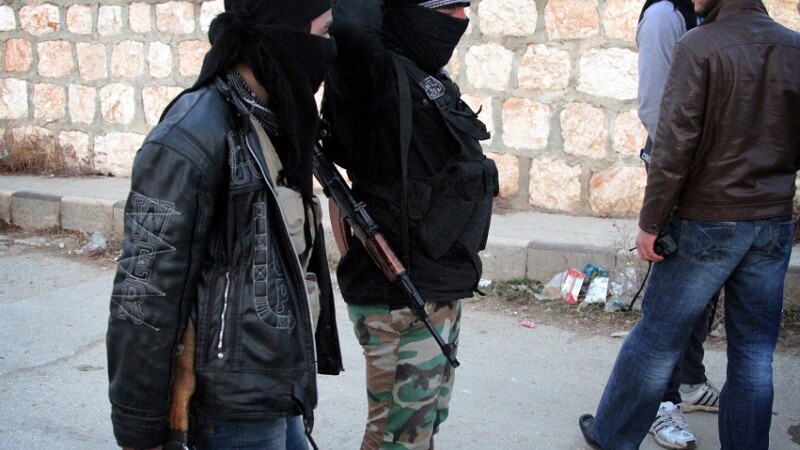 luptatori ISIS in Siria