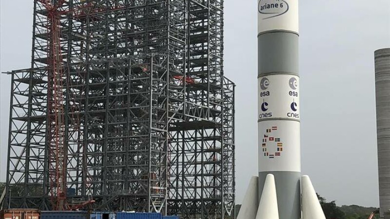 romania, drapel, Ariane 6