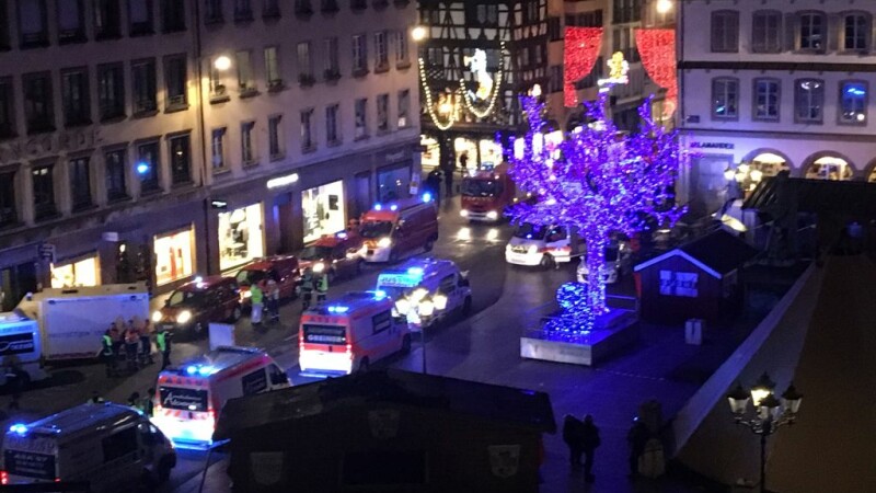 Atac armat în Strasbourg, în apropierea târgului de Crăciun