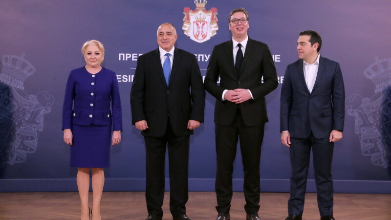 Aleksandar Vucic, Boico Borisov, Alexis Tsipras, Viorica Dancila