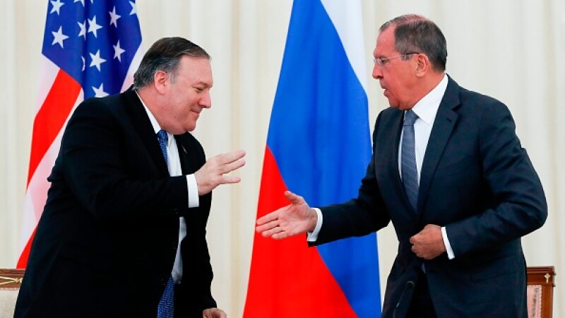 mike pompeo, serghei lavrov