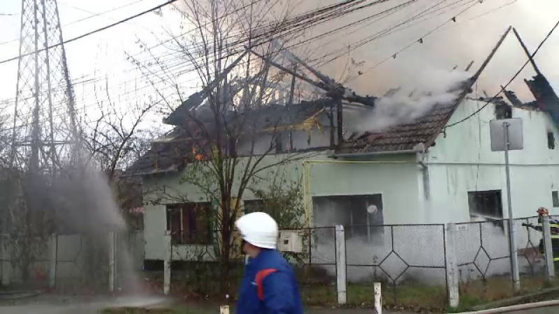 incendiu casa