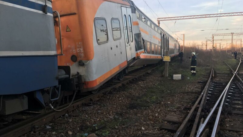 accident feroviar in Ploiesti