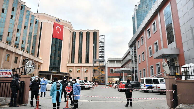 Incendiu la secția de Terapie Intensivă Covid-19 a unui spital din Turcia. Opt persoane au murit - 6