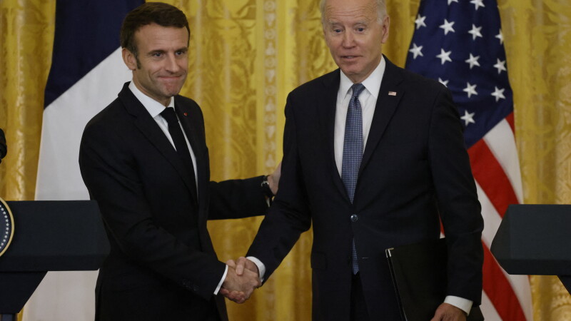 Macron și Biden