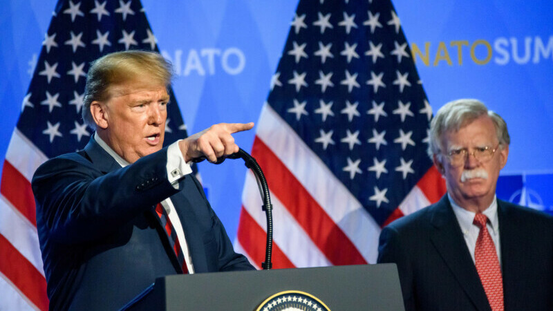 John Bolton, Donald Trump