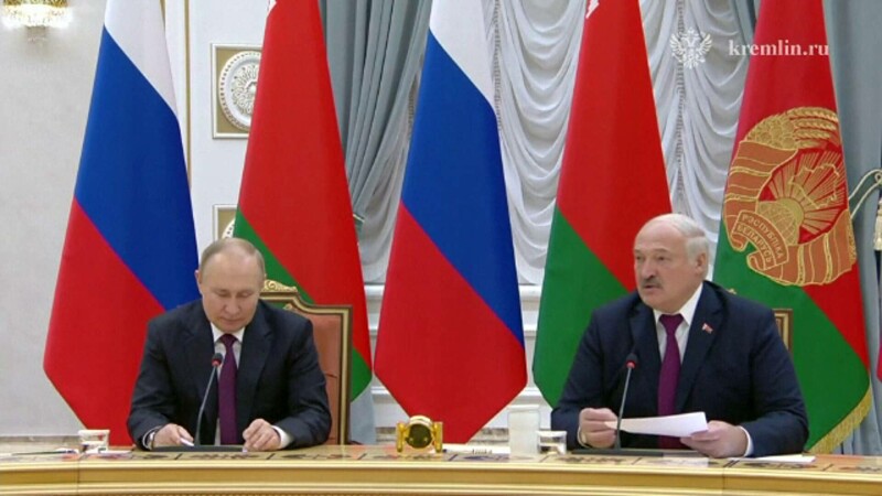 Putin și Lukashenko