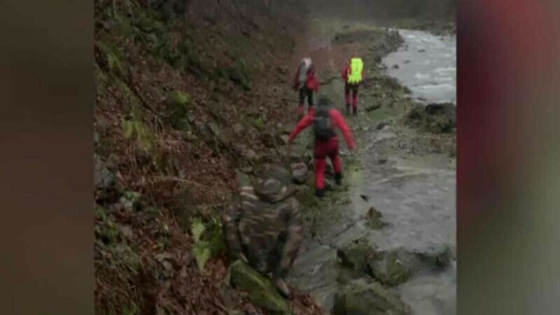 Unul dintre fugarii ucraineni a fost găsit mort, într-un pârâu din Munții Maramureșului. Altul este încă dispărut