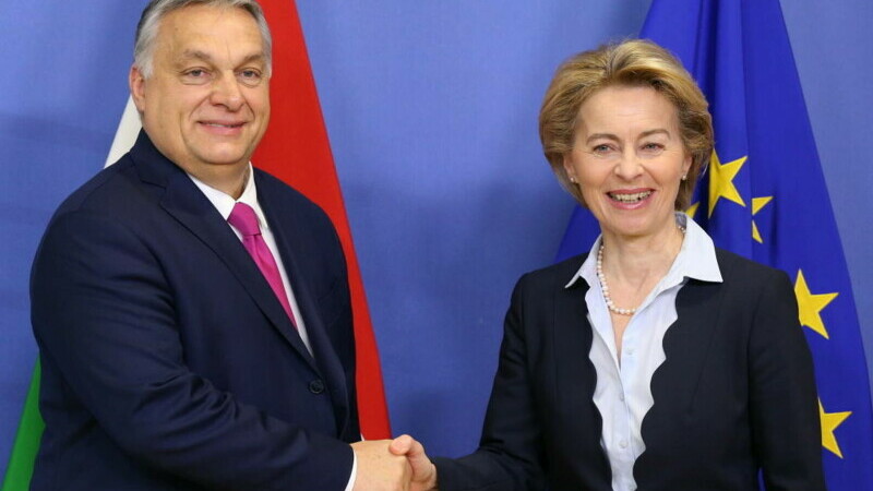 viktor orban, ursula von der leyen