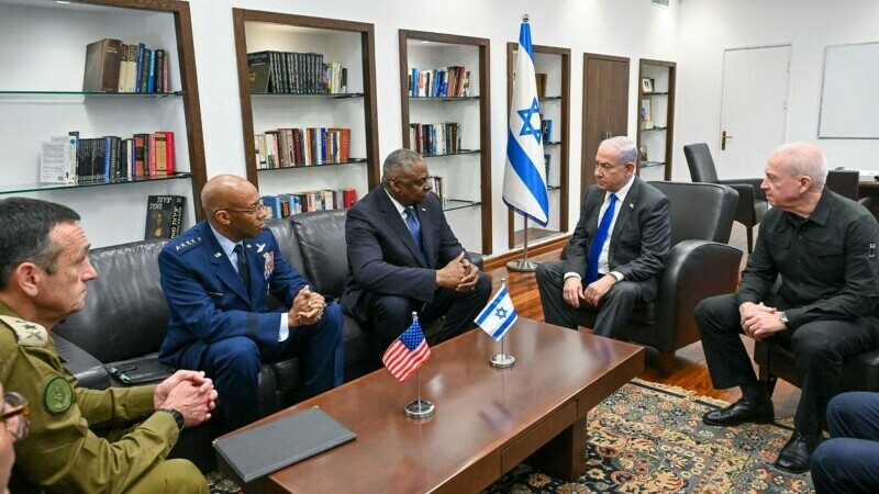 Lloyd Austin benjamin netanyahu