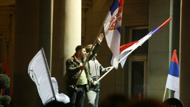 Proteste în Serbia