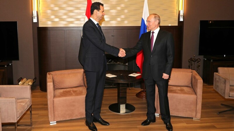 Bashar al-Assad și Vladimir Putin