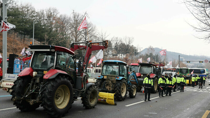 Coreea de Sud protest