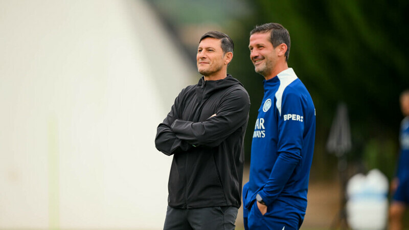 Javier Zanetti si Cristi Chivu