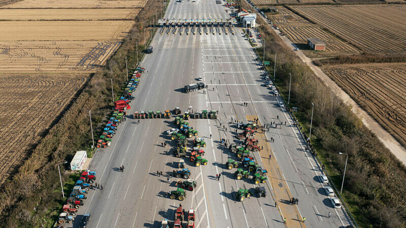 proteste fermieri grecia