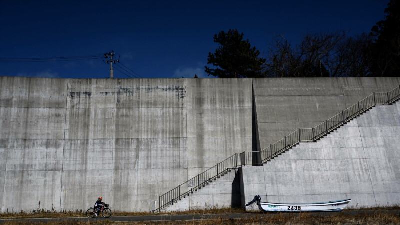 zid tsunami, japonia