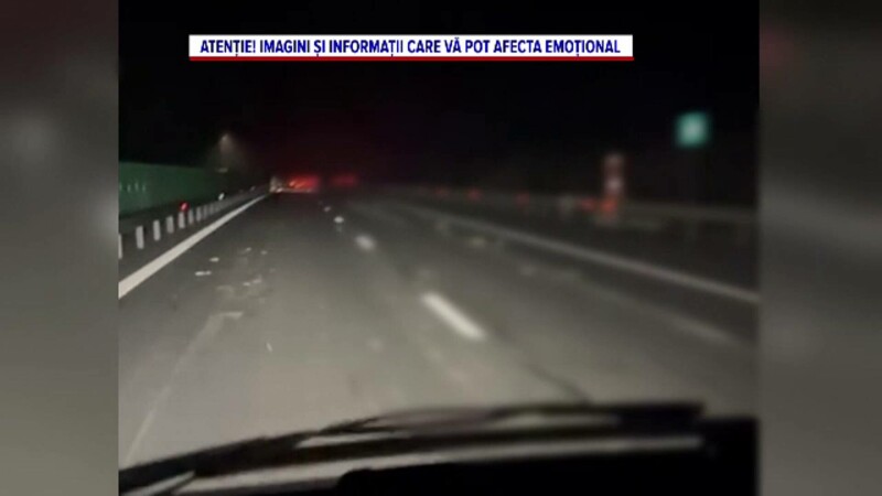 Resturi de animale sacrificate s-au &icirc;mprăștiat pe A2