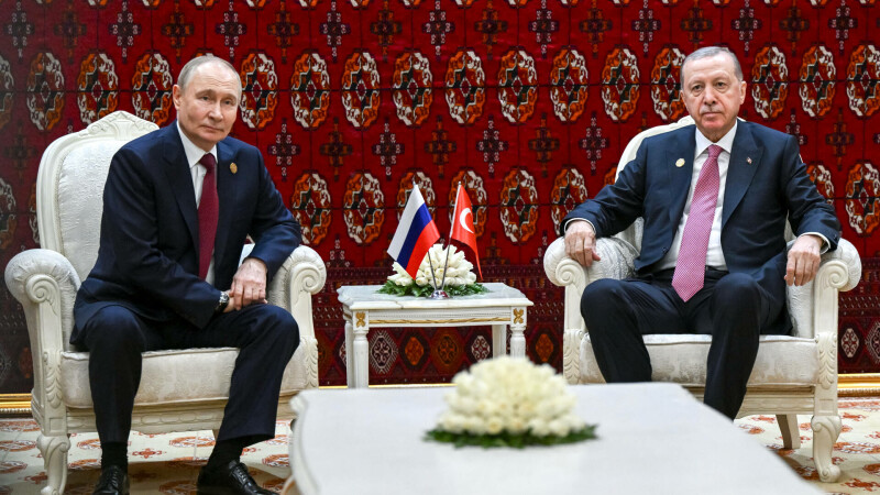 Vladimir Putin și Tayyip Erdogan