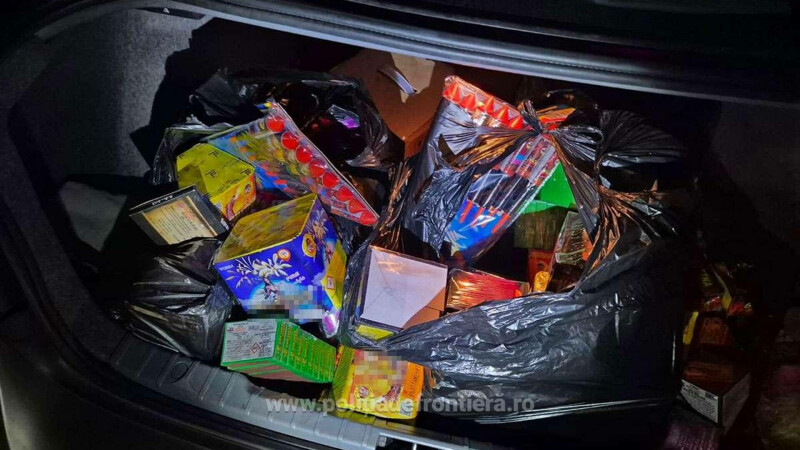 artificii, frontiera,