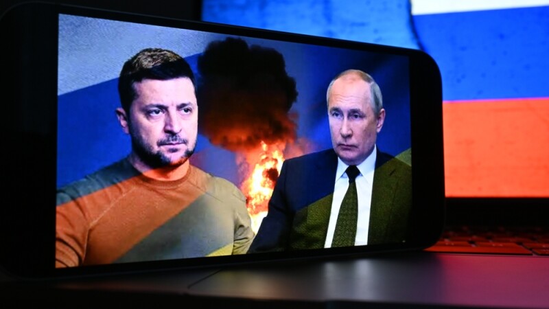 Volodimir Zelenski, Vladimir Putin