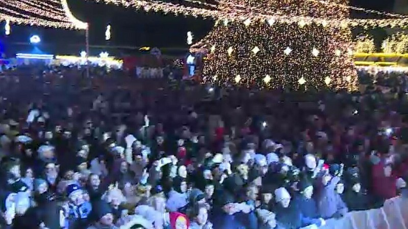 T&acirc;rg Crăciun Piața Constituției