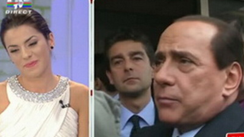 Ioana si Berlusconi