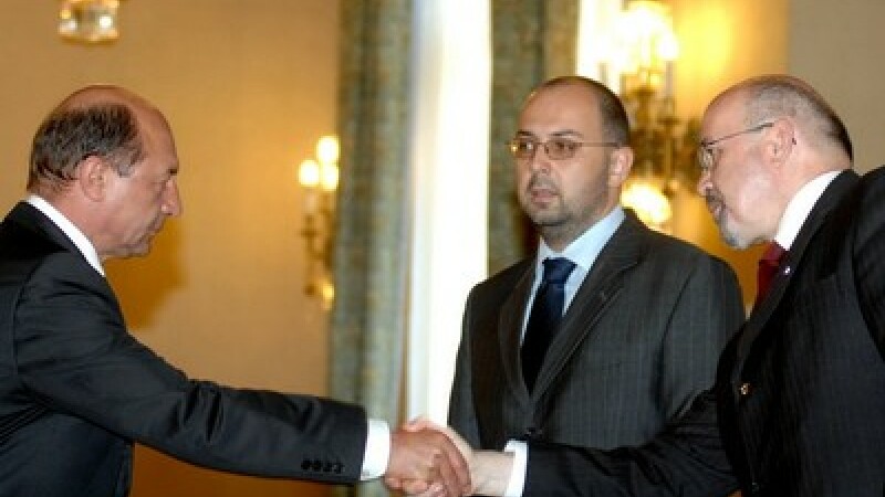 Traian Basescu, Kelemen Hunor si Marko Bela