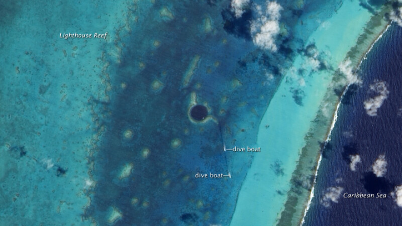 pesteri subacvatice in Bahamas