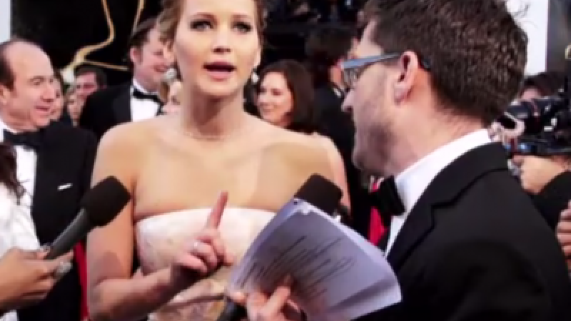 Jennifer Lawrence, interviu MTV, gala Oscar