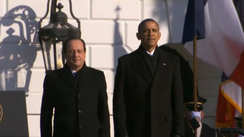 Hollande Obama