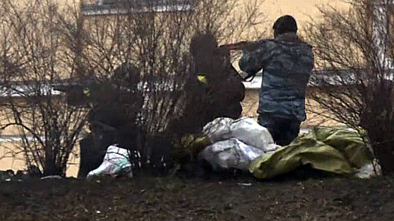 Imagini din timpul protestelor din Kiev, din 20 februarie 2014 - 1