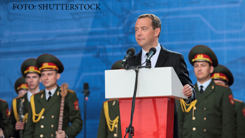 premierul rus Dmitri Medvedev