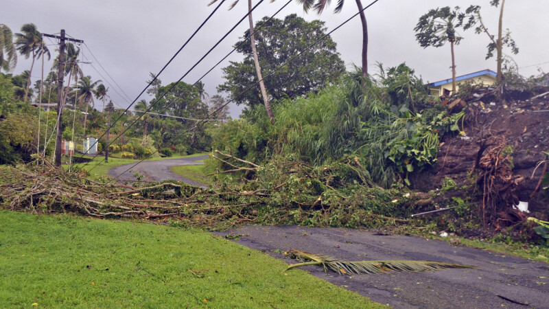 ciclon Fiji - Agerpres