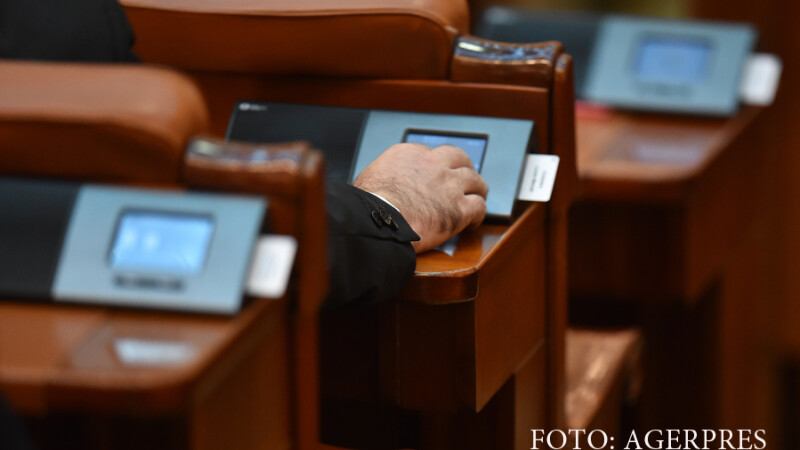 Sistemul de vot electronic din Camera Deputatilor.