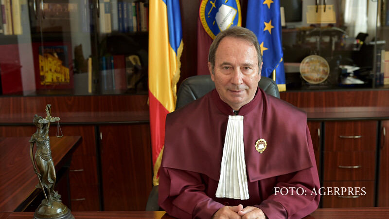 Valer Dorneanu, presedintele Curtii Constitutionale a Romaniei (CCR).